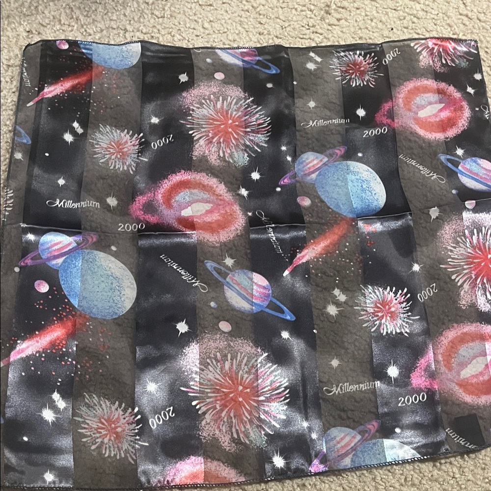 Millennium 2000 Space Themed Scarf
